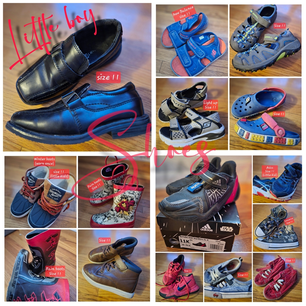 Little Boys Shoes Size 11